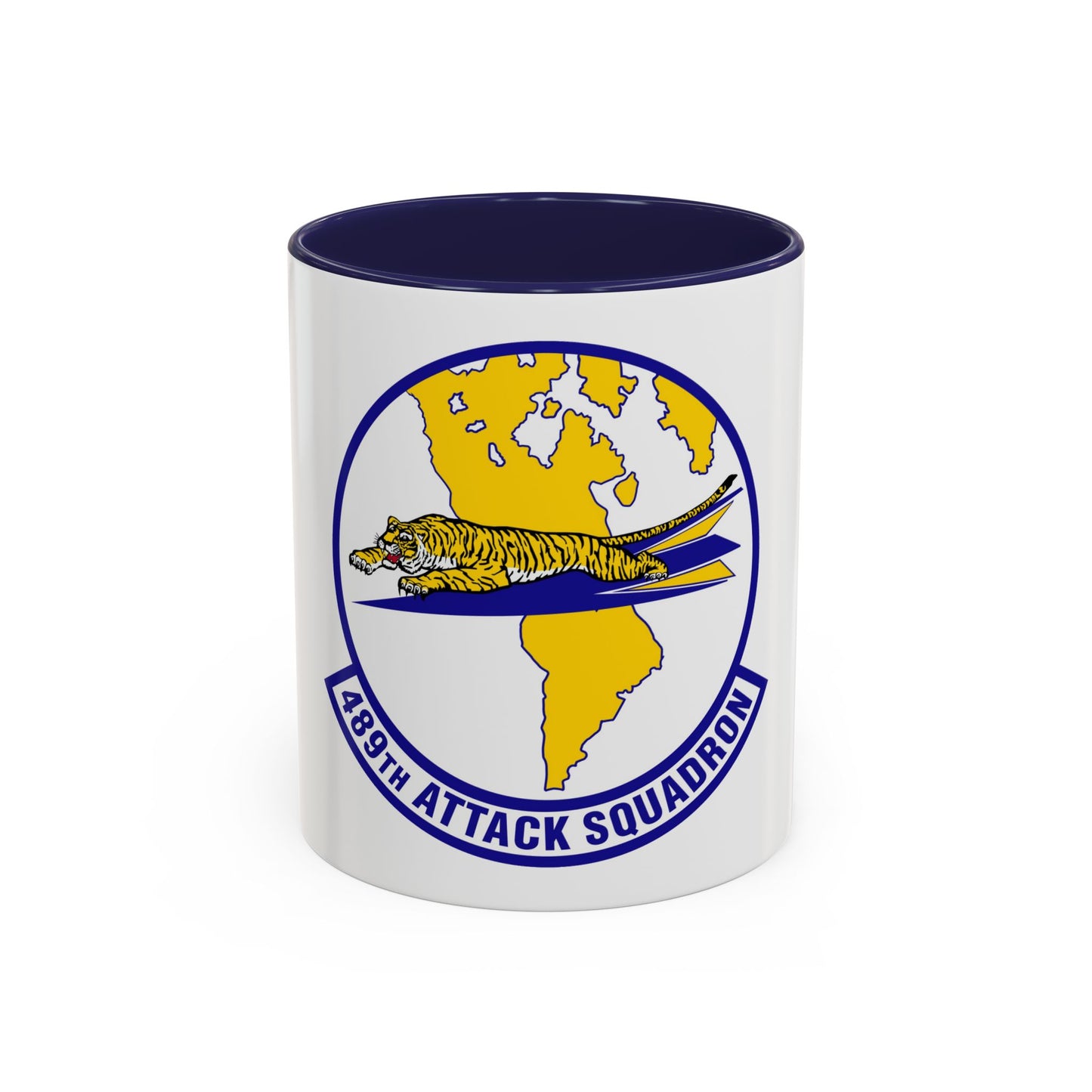 489 Attack Sq ACC (U.S. Air Force) Accent Coffee Mug