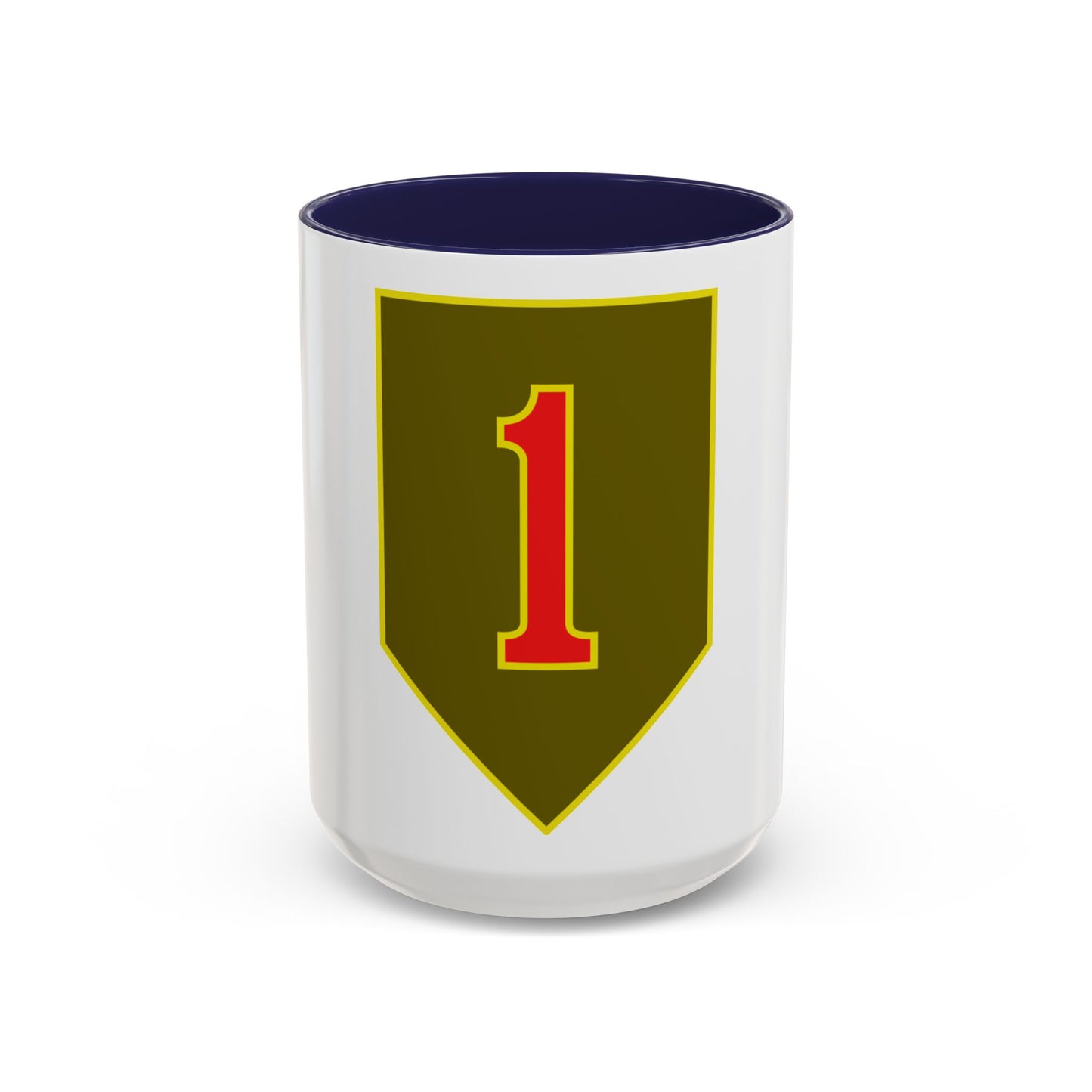 1st Infantry Division (U.S. Army) Accent Coffee Mug