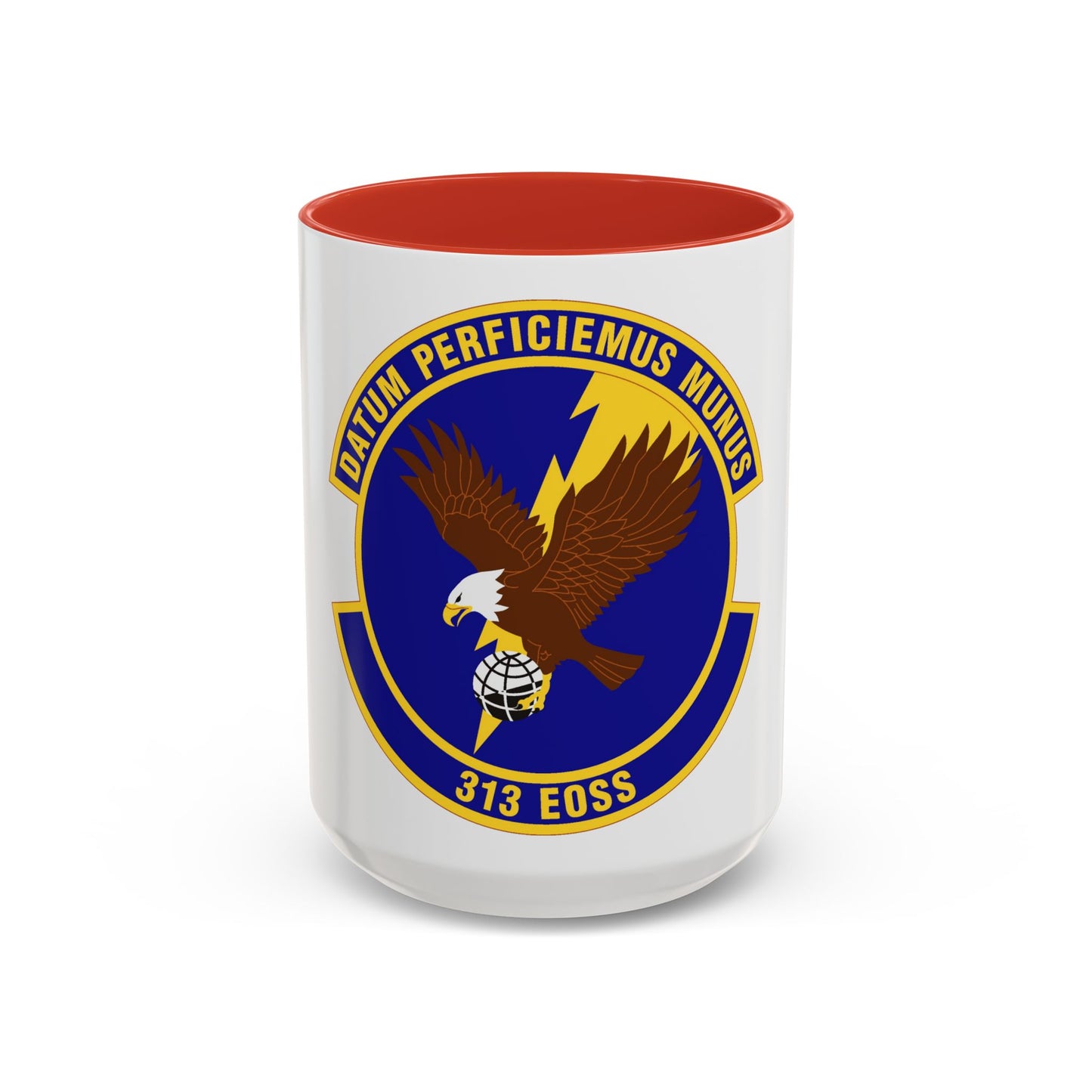 313th Expeditionary Operations Support Squadron (U.S. Air Force) Accent Coffee Mug
