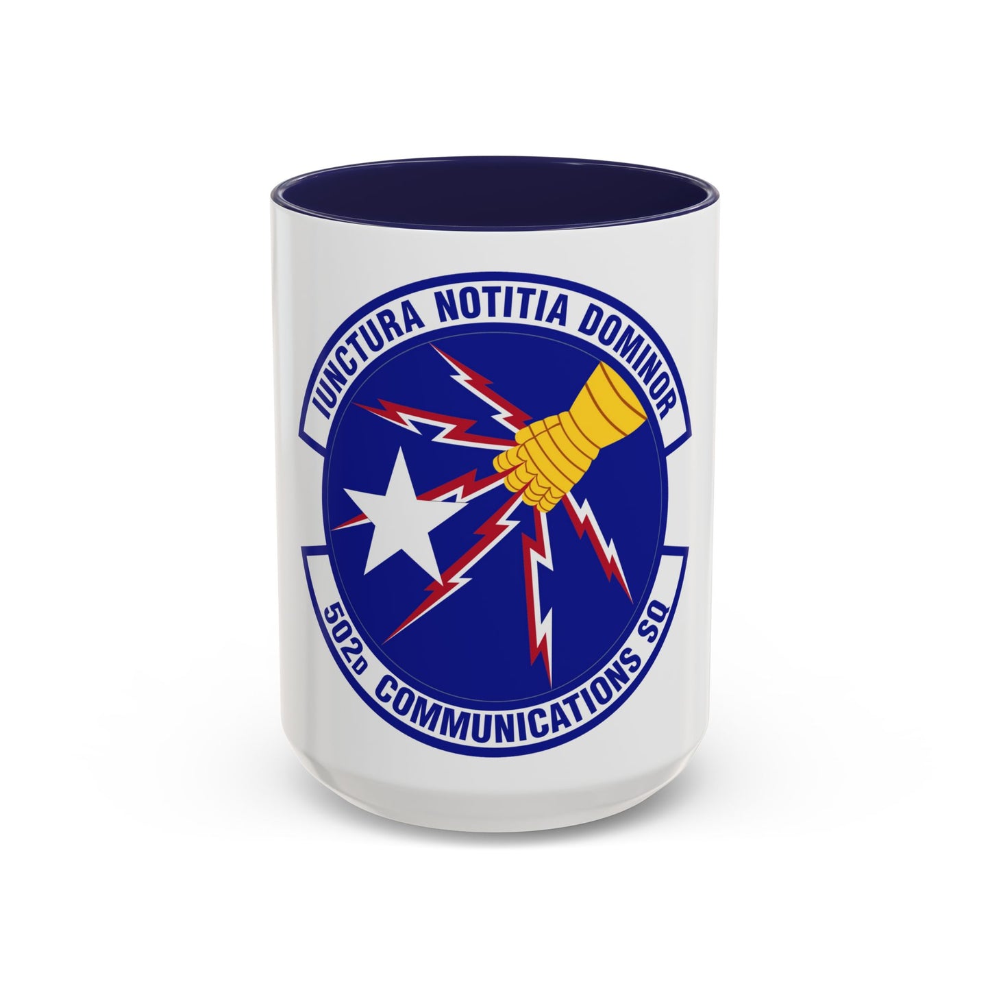 502d Communications Squadron (U.S. Air Force) Accent Coffee Mug