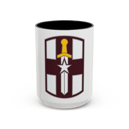 807 Medical Brigade 3 (U.S. Army) Accent Coffee Mug