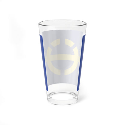 Flag of Zamami Okinawa (Japan) Pint Glass 16oz