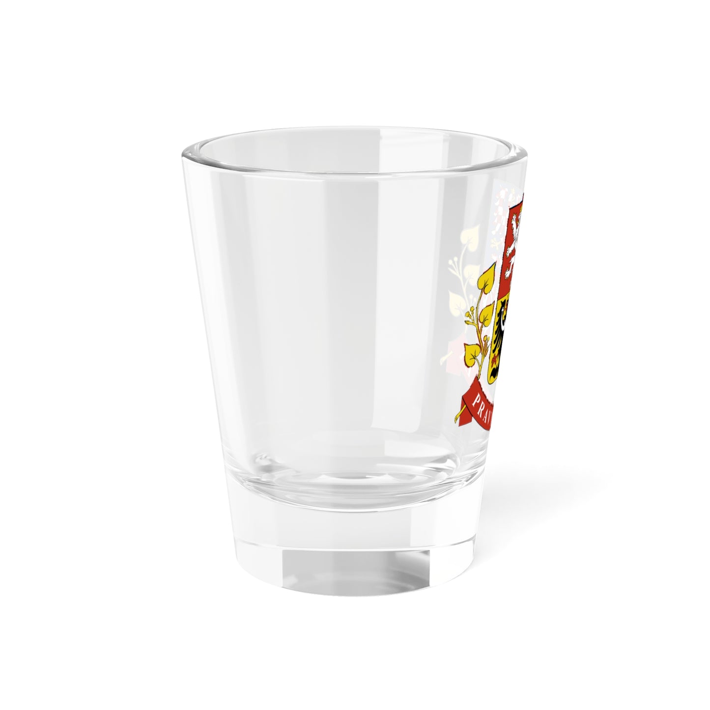 Greater coat of arms of the Czech Republic Presidential version (Czech Republic) (Coat of Arms) Shot Glass 1.5oz