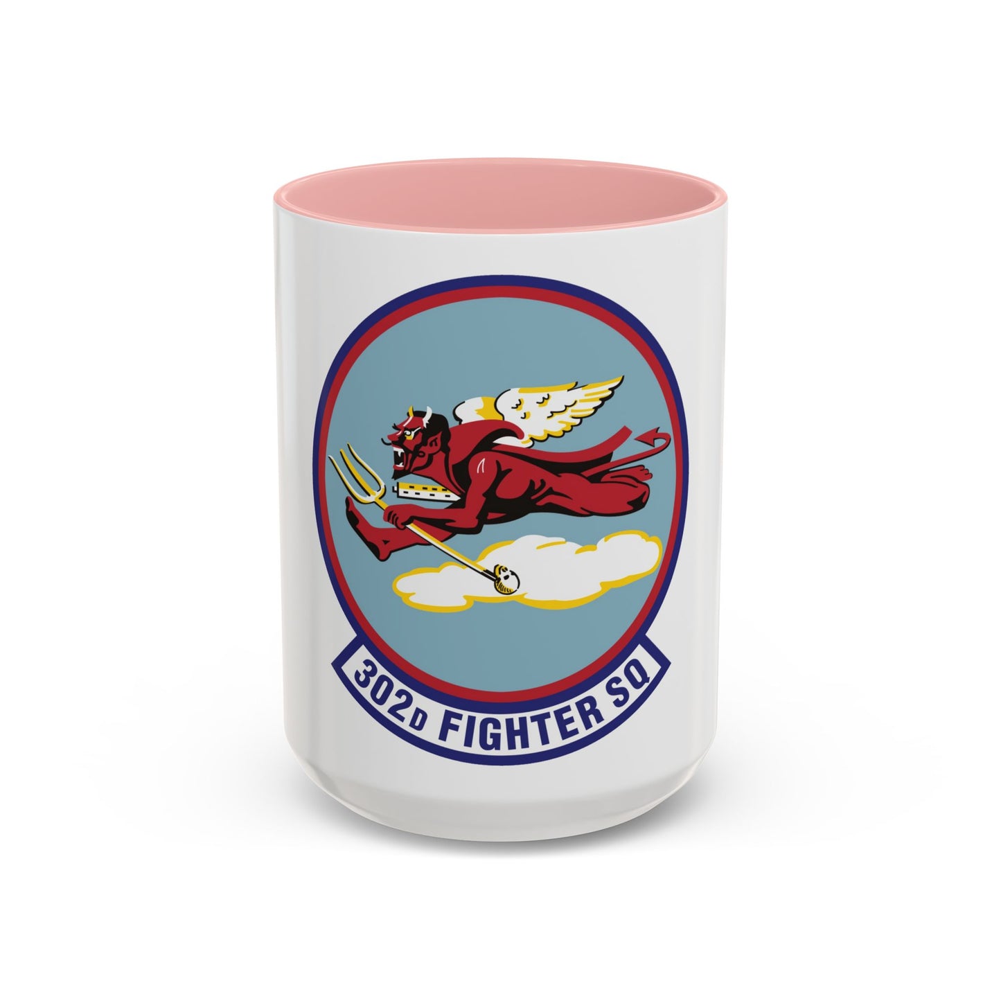 302d Fighter Squadron (U.S. Air Force) Accent Coffee Mug