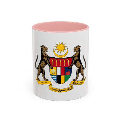 Coat of arms of the Federation of Malaya - Accent Coffee Mug