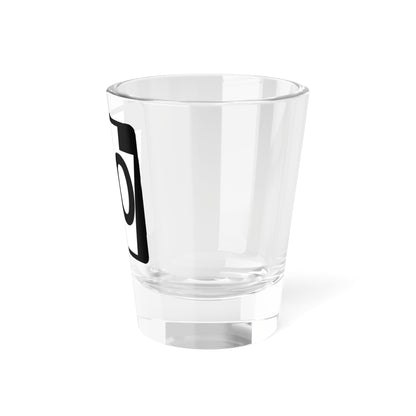 PA-00 template (Pennsylvania) (Road Sign) Shot Glass 1.5oz