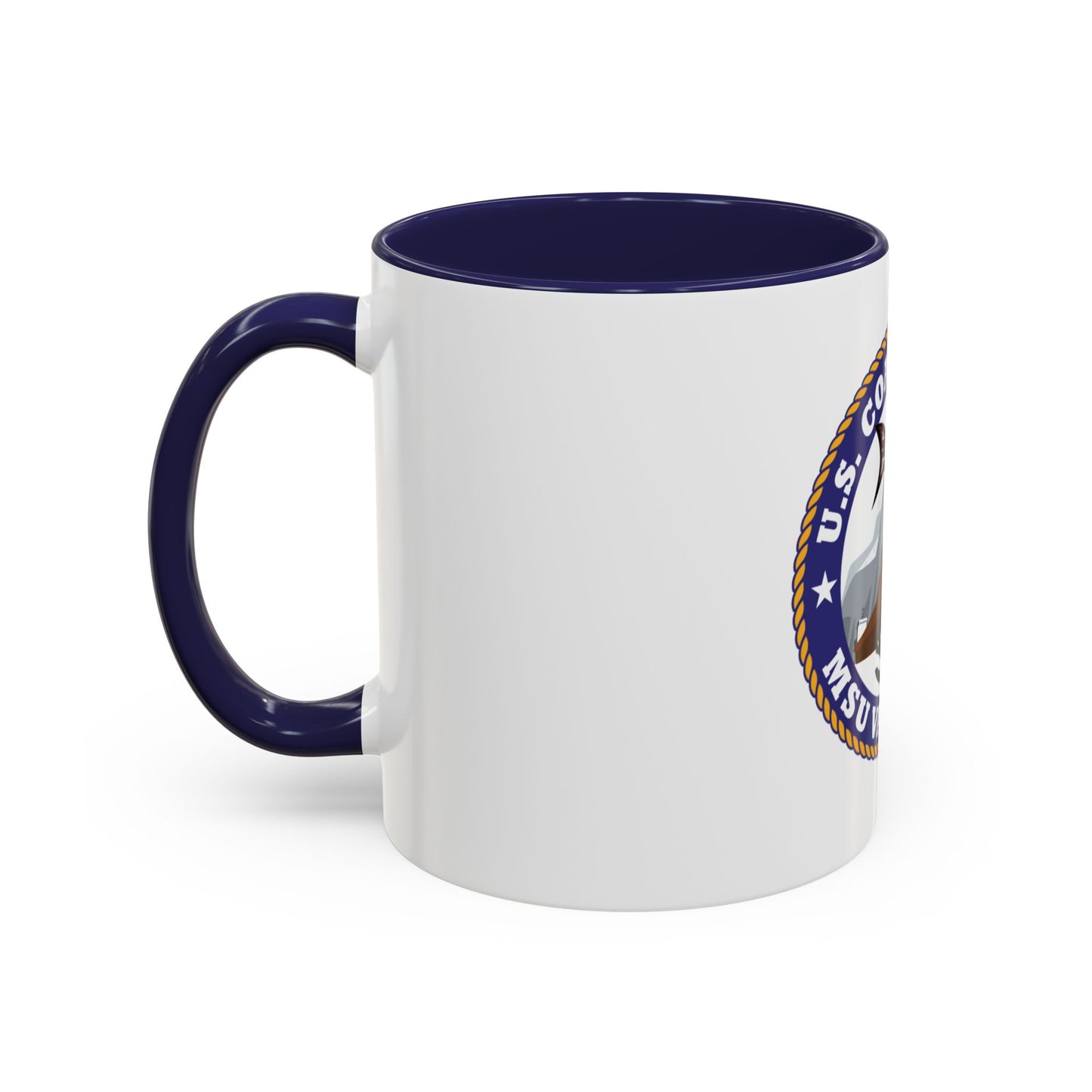 USCG MSU Valdez AK (U.S. Coast Guard) Accent Coffee Mug