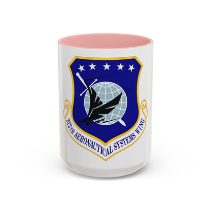312th Aeronautical Systems Wing (U.S. Air Force) Accent Coffee Mug