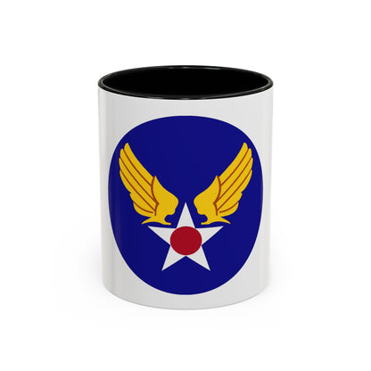 Army Air Forces Historical Insignia (U.S. Air Force) Accent Coffee Mug