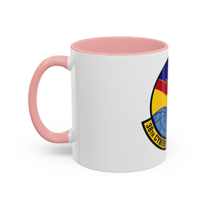 38th Cyberspace Readiness Squadron (U.S. Air Force) Accent Coffee Mug