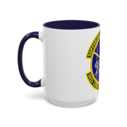 502d Logistics Readiness Squadron (U.S. Air Force) Accent Coffee Mug