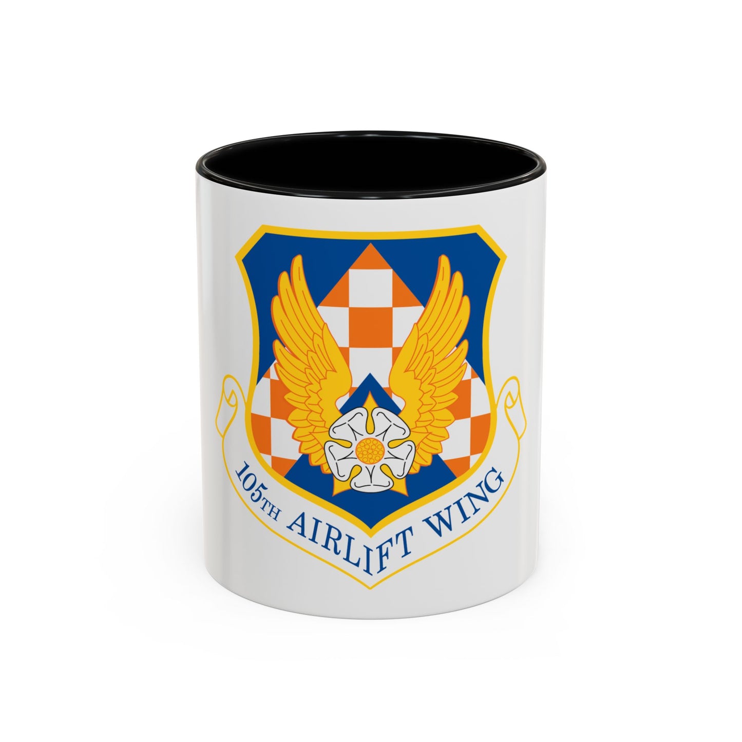 105th Airlift Wing (U.S. Air Force) Accent Coffee Mug