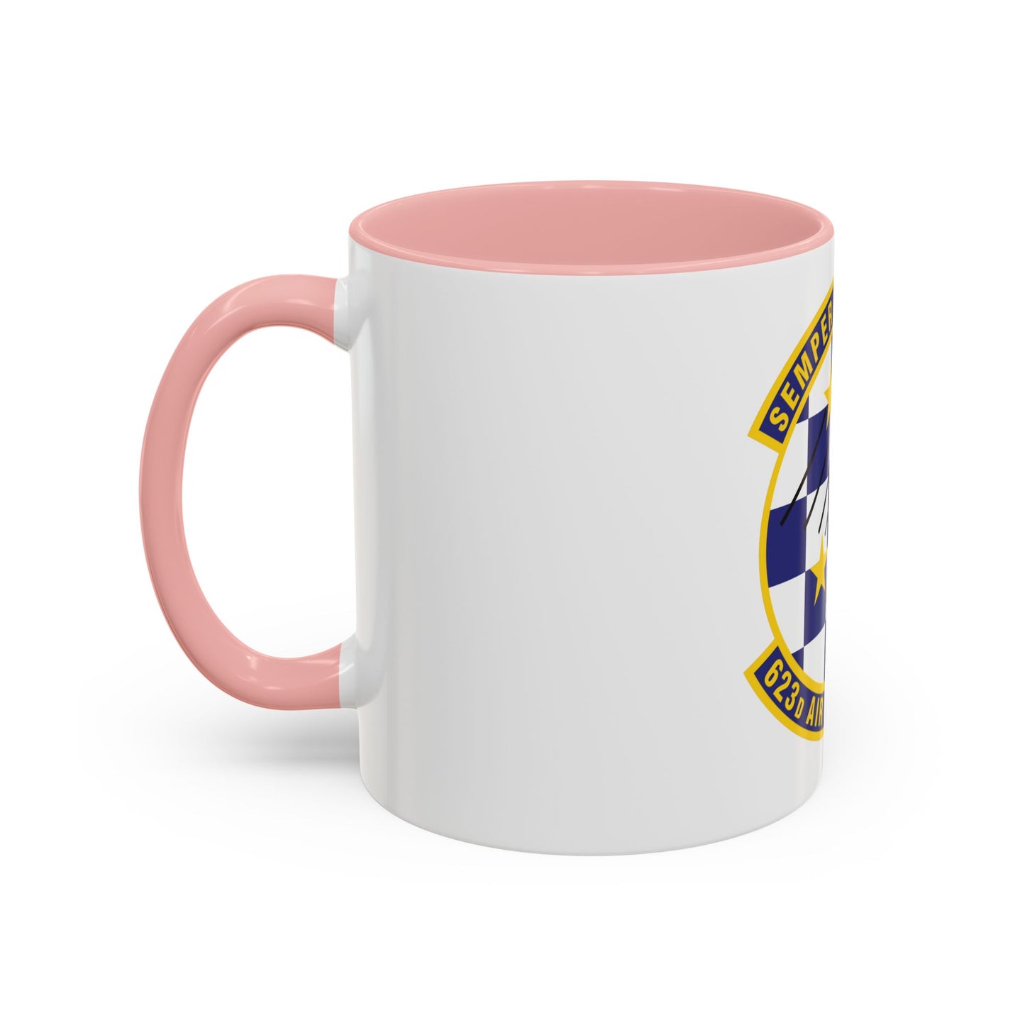 623 Air Control Squadron PACAF (U.S. Air Force) Accent Coffee Mug