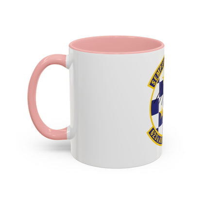 623 Air Control Squadron PACAF (U.S. Air Force) Accent Coffee Mug