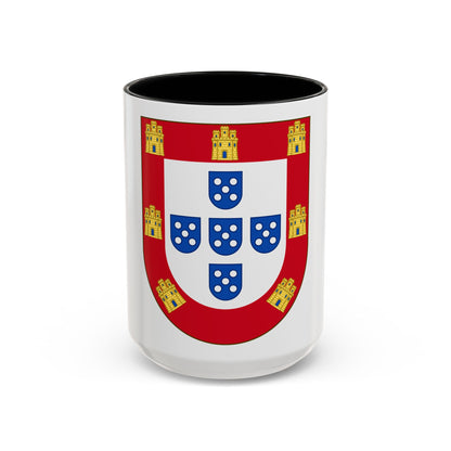 Royal Arms of Portugal - Accent Coffee Mug