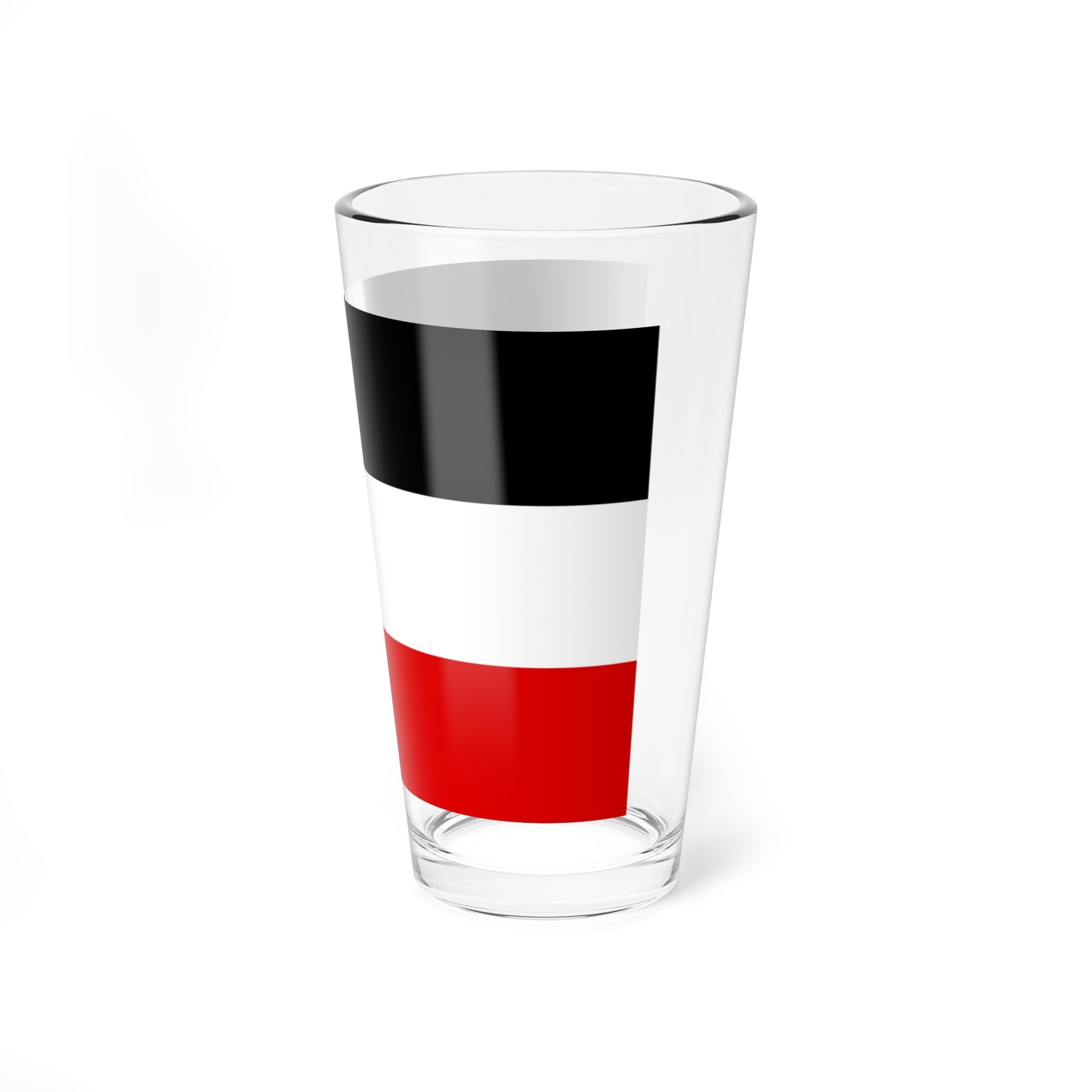 Flag of German Empire merchantcross (Germany) Pint Glass 16oz