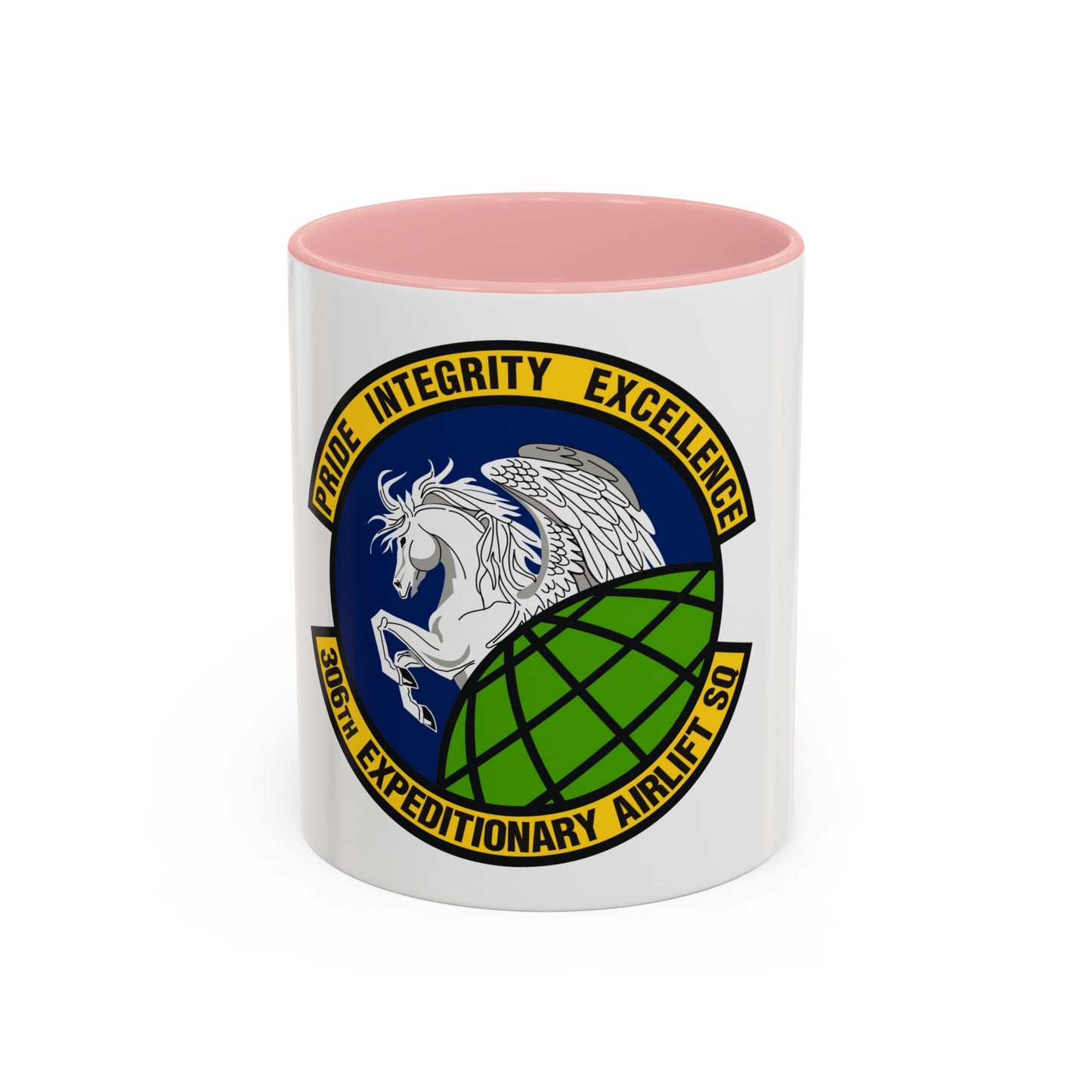 306th Expeditionary Airlift Squadron (U.S. Air Force) Accent Coffee Mug