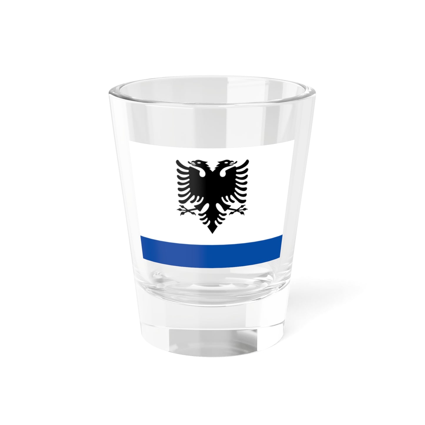 Government Ensign of Albania - Shot Glass 1.5oz