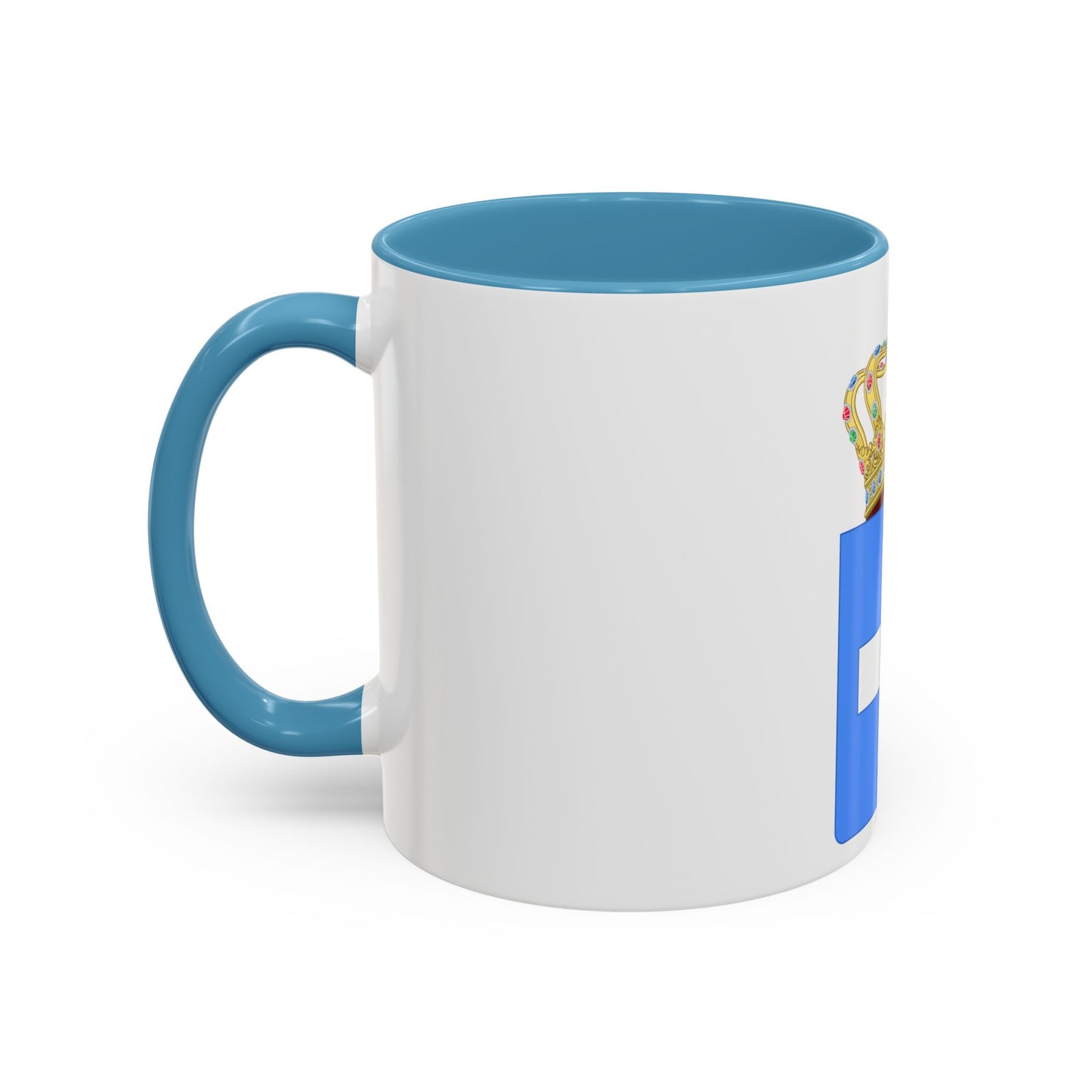 Lesser Coat of Arms of Greece (Wittelsbach) - Accent Coffee Mug