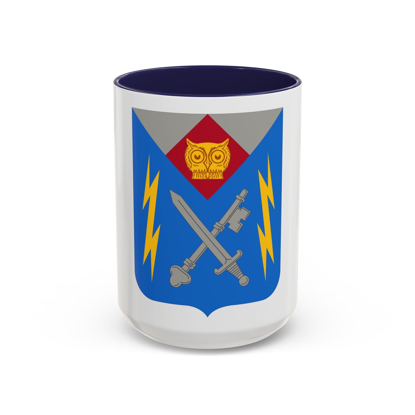 105 Military Intelligence Battalion 2 (U.S. Army) Accent Coffee Mug