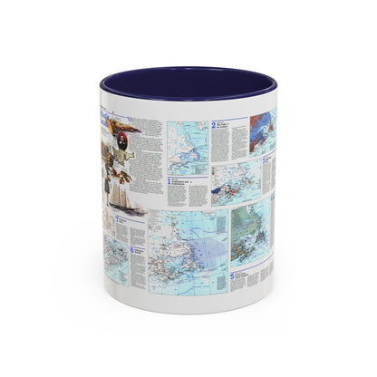 Canada - Atlantic 2 (1993) (Map) Accent Coffee Mug
