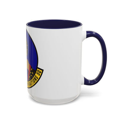 92 Maintenance Operations Squadron AMC (U.S. Air Force) Accent Coffee Mug