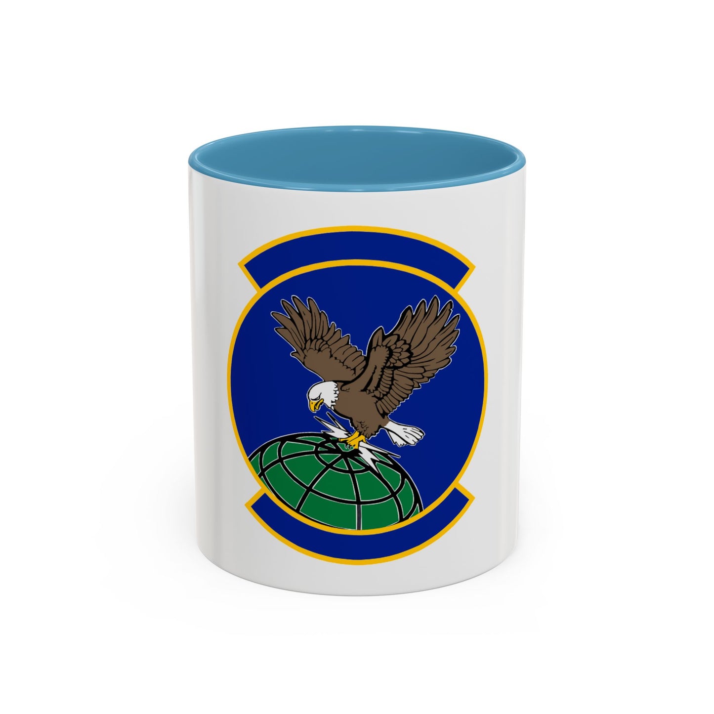 100 Aircraft Maintenance Squadron USAFE (U.S. Air Force) Accent Coffee Mug