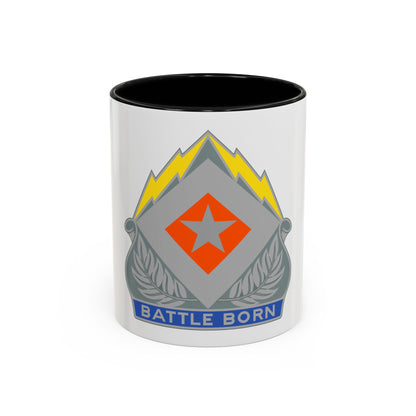 422 Signal Battalion (U.S. Army) Accent Coffee Mug
