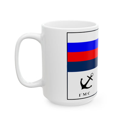Venalaistamispursilippu (Finland) White Coffee Mug