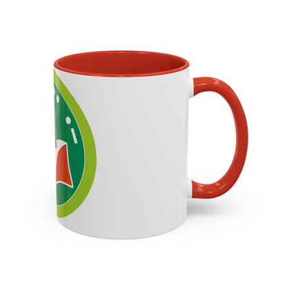 Sign Signal and Codes (Boy Scout Merit Badge) Accent Coffee Mug