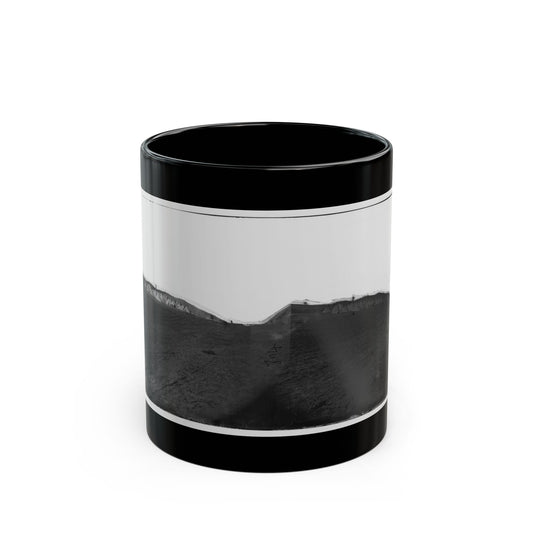 Belle Plain, Virginia (Vicinity). Camp Of Negro Laborers In The Quartermaster's Department (U.S. Civil War) Black Coffee Mug