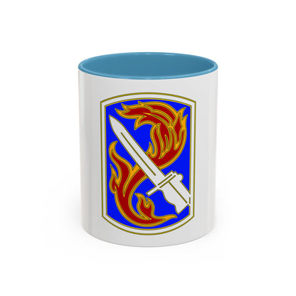 198TH INFANTRY BRIGADE (U.S. Army) Accent Coffee Mug