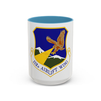 152d Airlift Wing (U.S. Air Force) Accent Coffee Mug