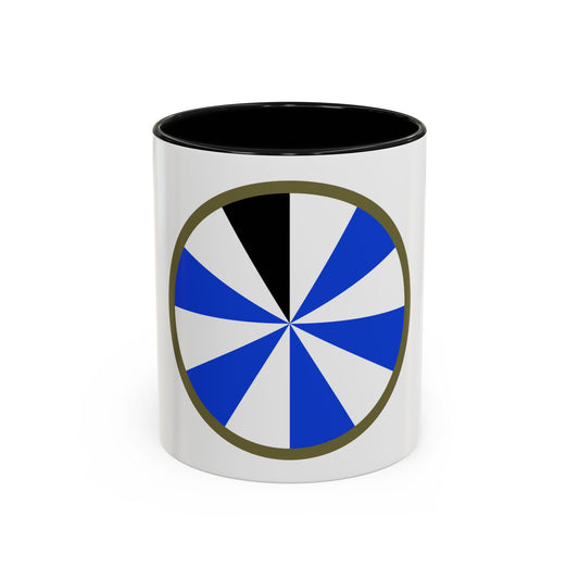 US 11th Infantry Division (U.S. Army) Accent Coffee Mug