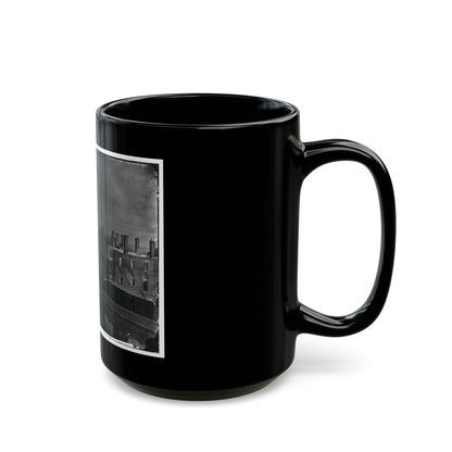 Richmond, Va. Ruins Of State Arsenal From The Canal (U.S. Civil War) Black Coffee Mug