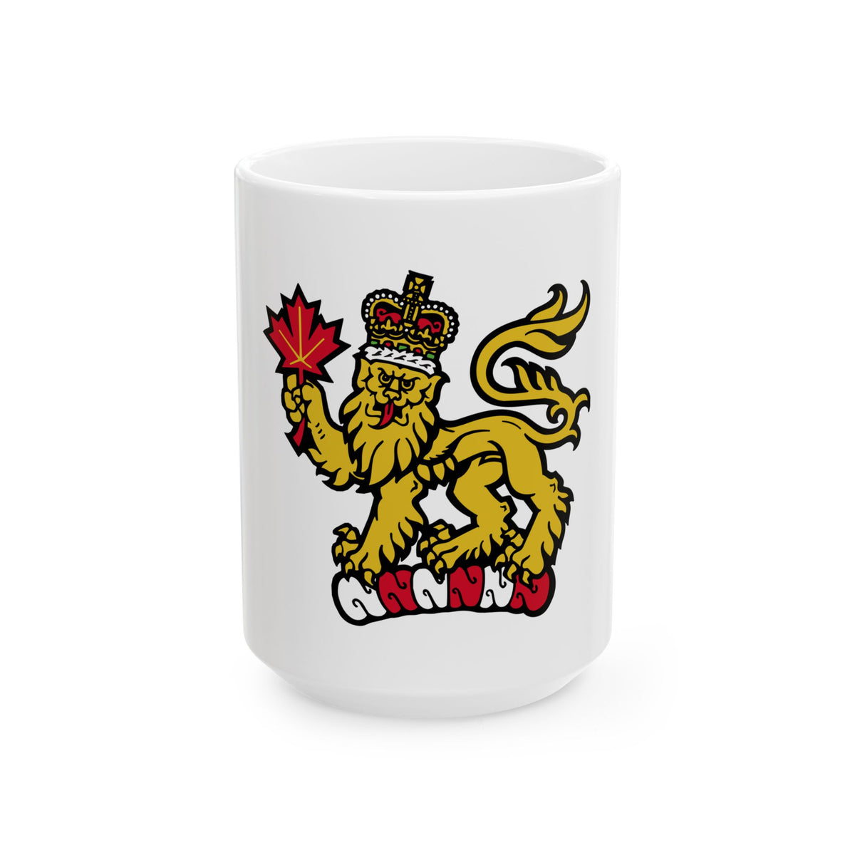 Canadian Crest - White Coffee Mug