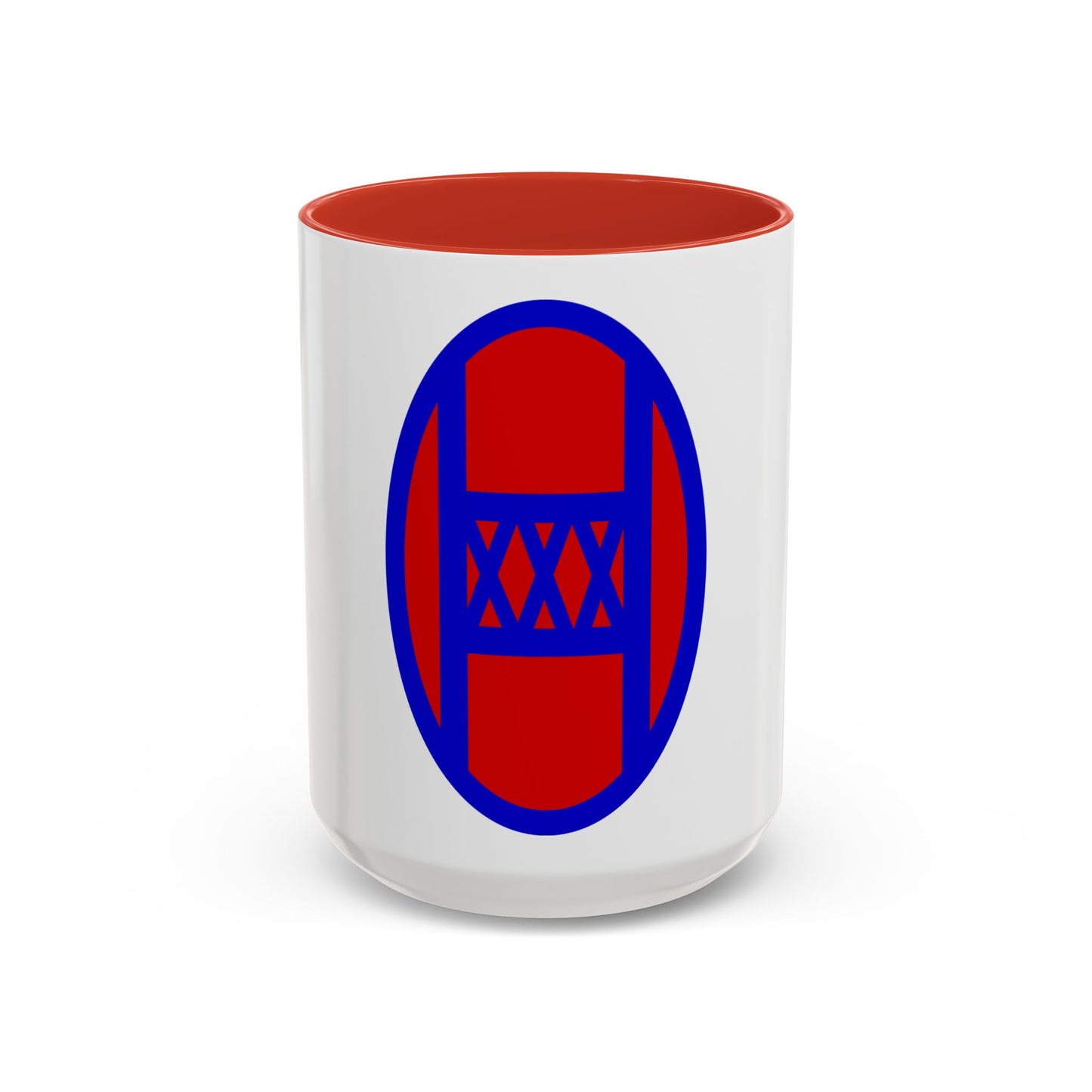 30th Infantry Division SSI (U.S. Army) Accent Coffee Mug