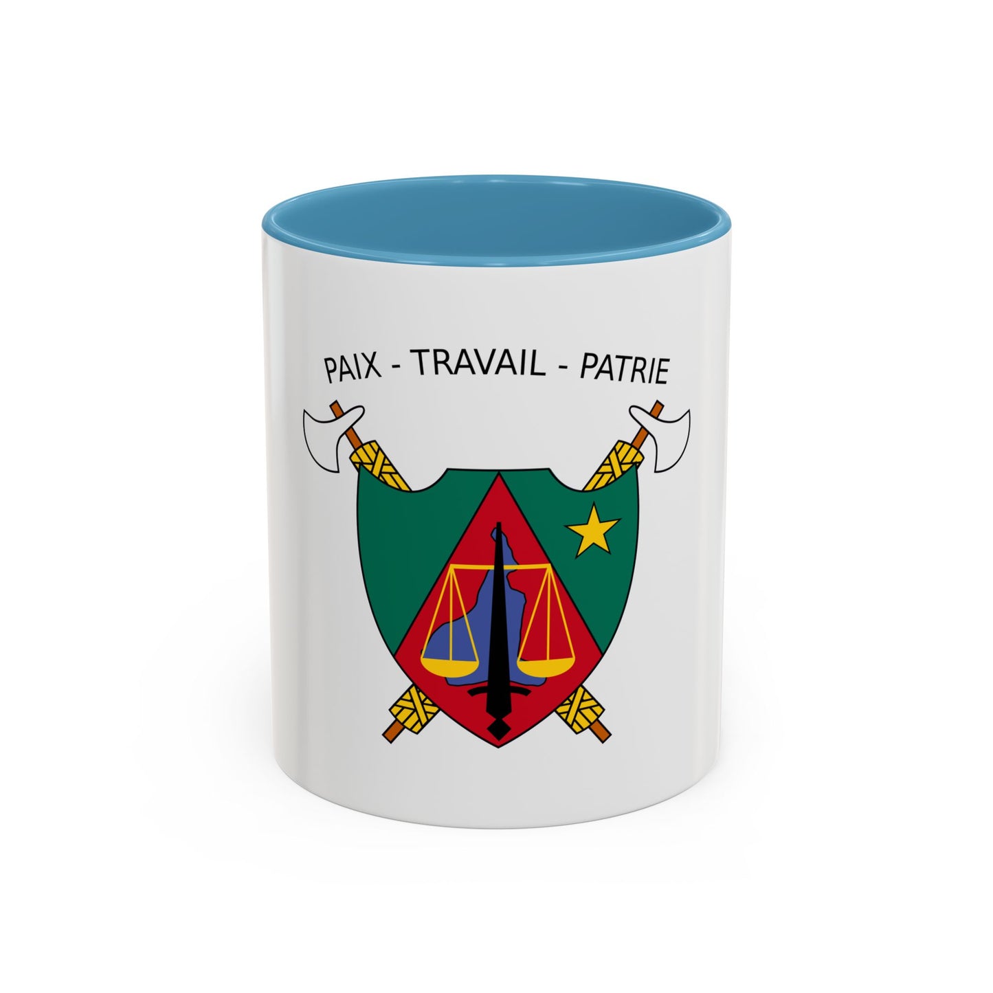 Coat of Arms of Cameroon (1975-1986) - Accent Coffee Mug