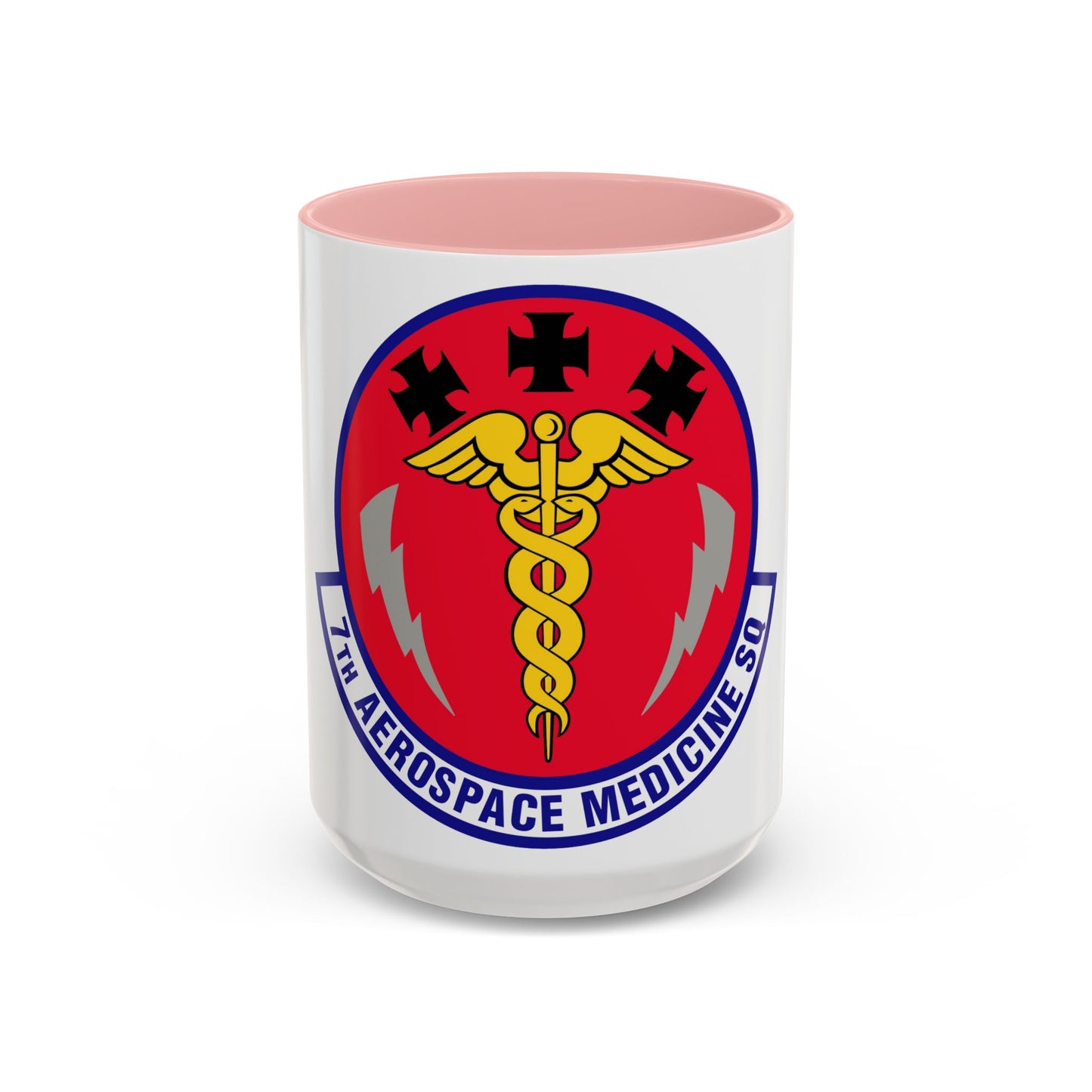 7th Aerospace Medicine Squadron (U.S. Air Force) Accent Coffee Mug