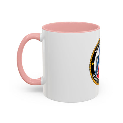 USCG MARINE SAFETY CENTER (U.S. Coast Guard) Accent Coffee Mug