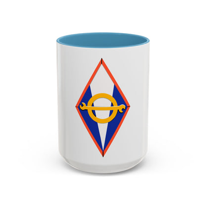 302 Force Support Squadron AFRC (U.S. Air Force) Accent Coffee Mug