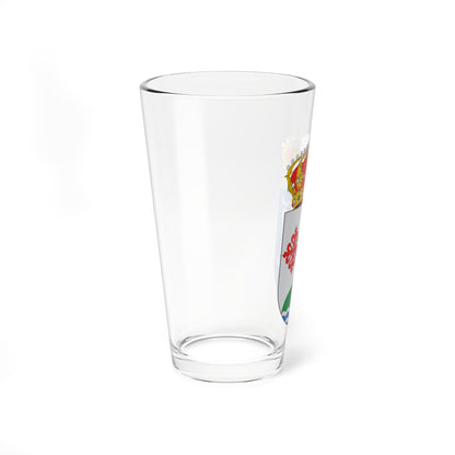 Escudo de Agudo (Spain) (Coat of Arms) Pint Glass 16oz