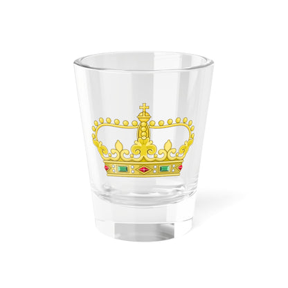 Heraldic Royal Crown of Portugal - Four Arches (Portugal) (Coat of Arms) Shot Glass 1.5oz