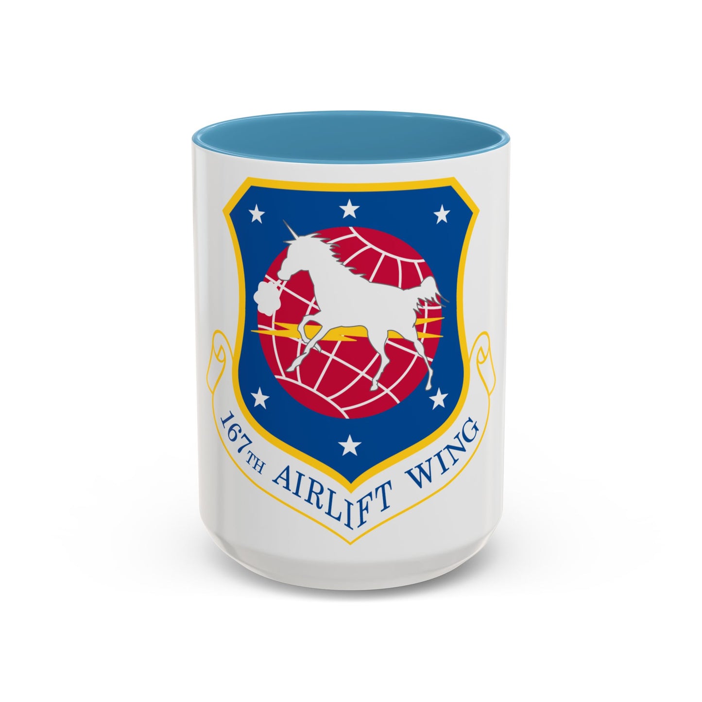 167th Airlift Wing (U.S. Air Force) Accent Coffee Mug