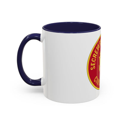 Civilian Aide to the Secretary of the (U.S. Army) Accent Coffee Mug