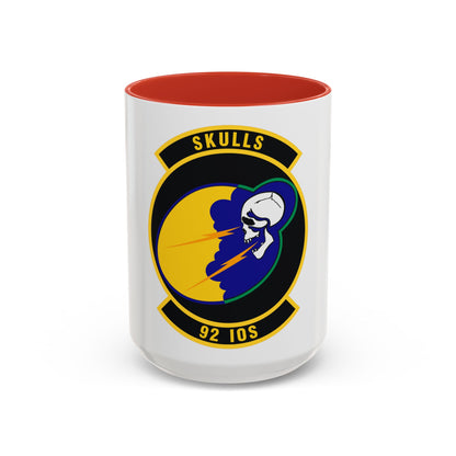 92 Information Operations Squadron ACC (U.S. Air Force) Accent Coffee Mug