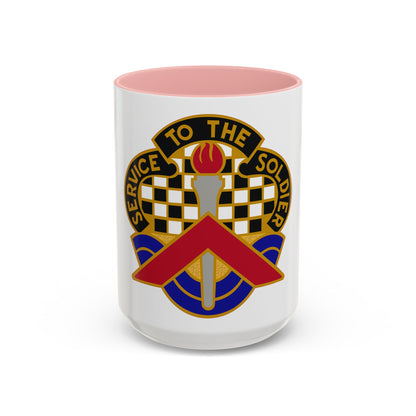 18 Personnel Services Battalion (U.S. Army) Accent Coffee Mug