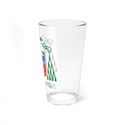 Escudo de Fermín Emilio Sosa Rodríguez (Spain) (Coat of Arms) Pint Glass 16oz