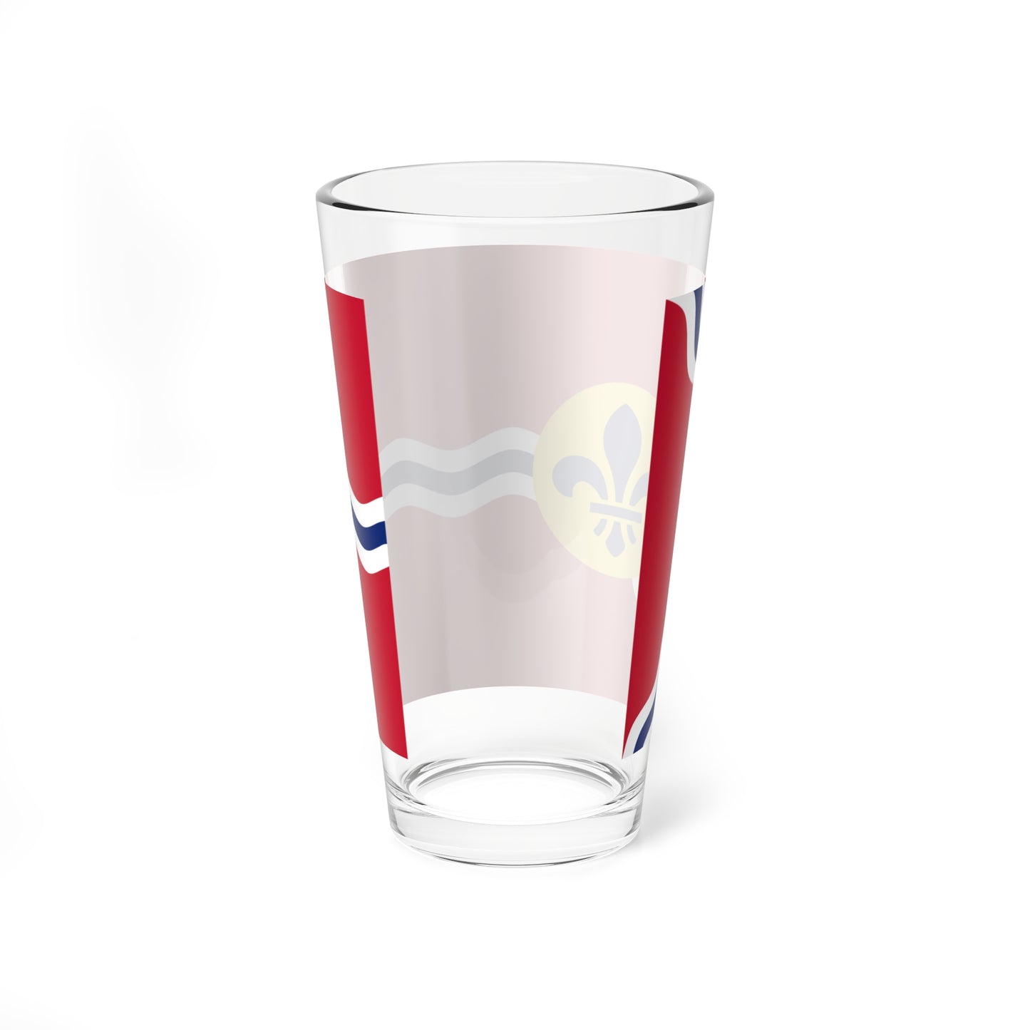 Flag of St. Louis Missouri (United States) Pint Glass 16oz