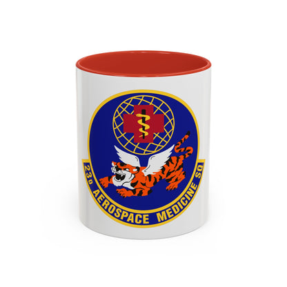 23d Aerospace Medicine Squadron (U.S. Air Force) Accent Coffee Mug